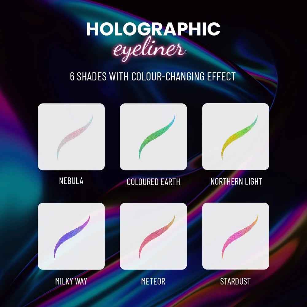 Swiss Beauty Holographic Eyeliner (Nebula) : 0.2 g