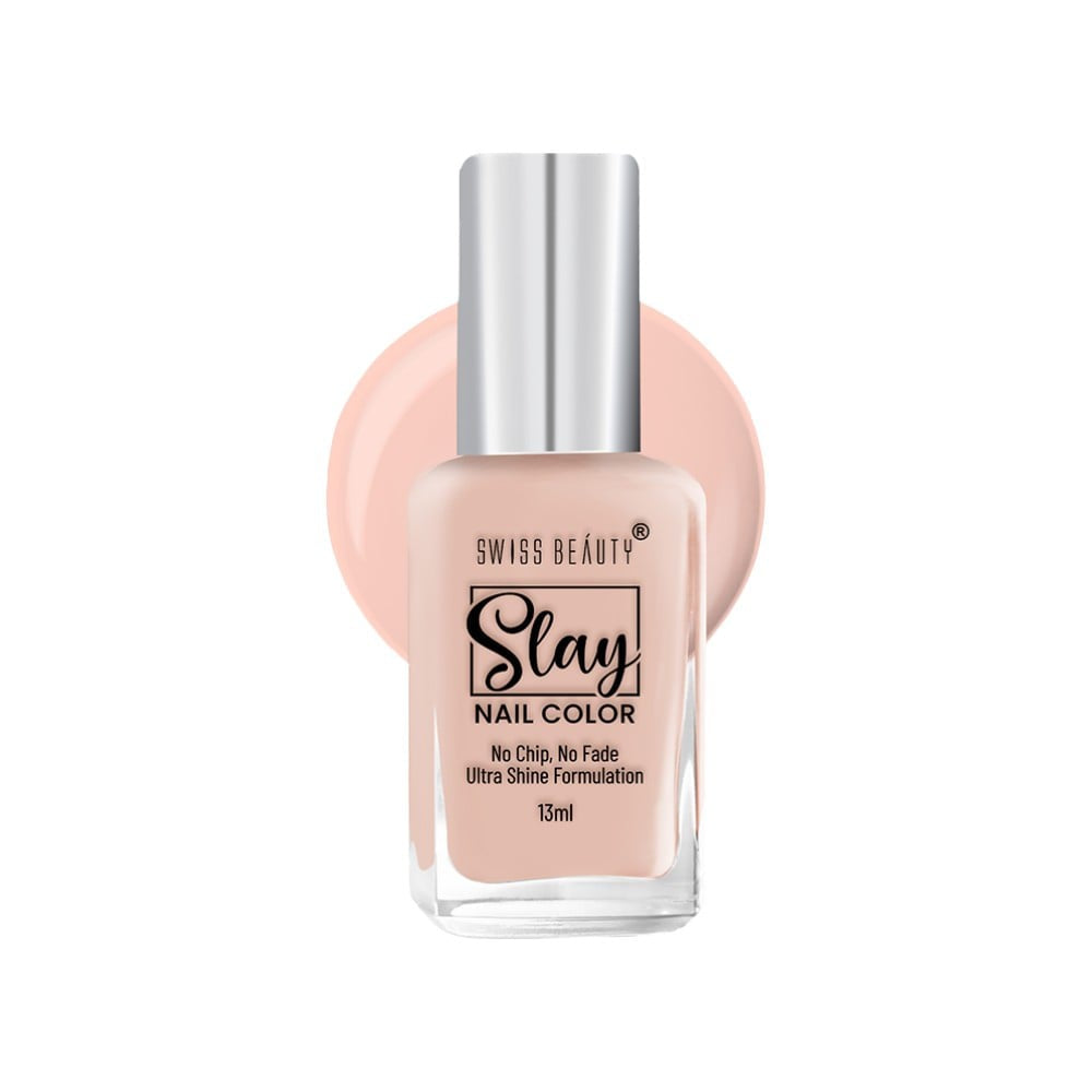 Swiss Beauty Slay Nail Paint (French Toast) : 13 ml