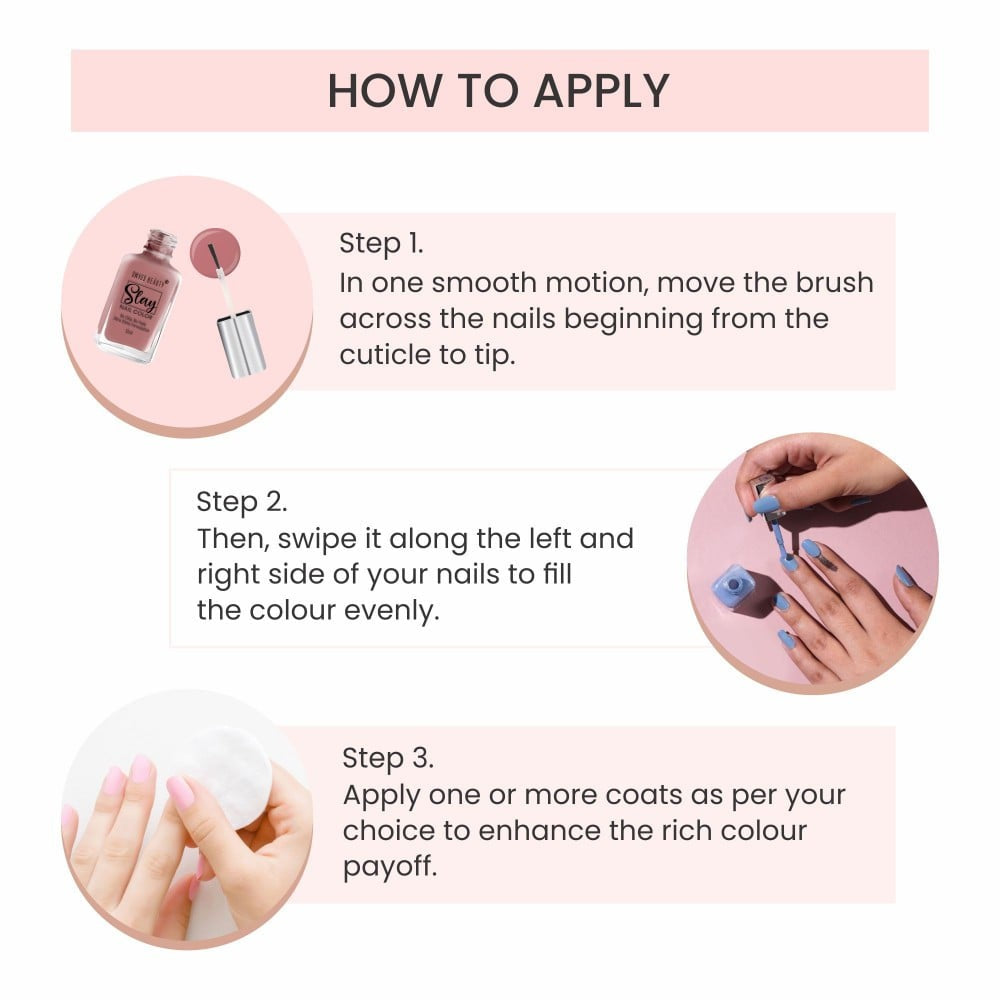 Swiss Beauty Slay Nail Paint (French Toast) : 13 ml