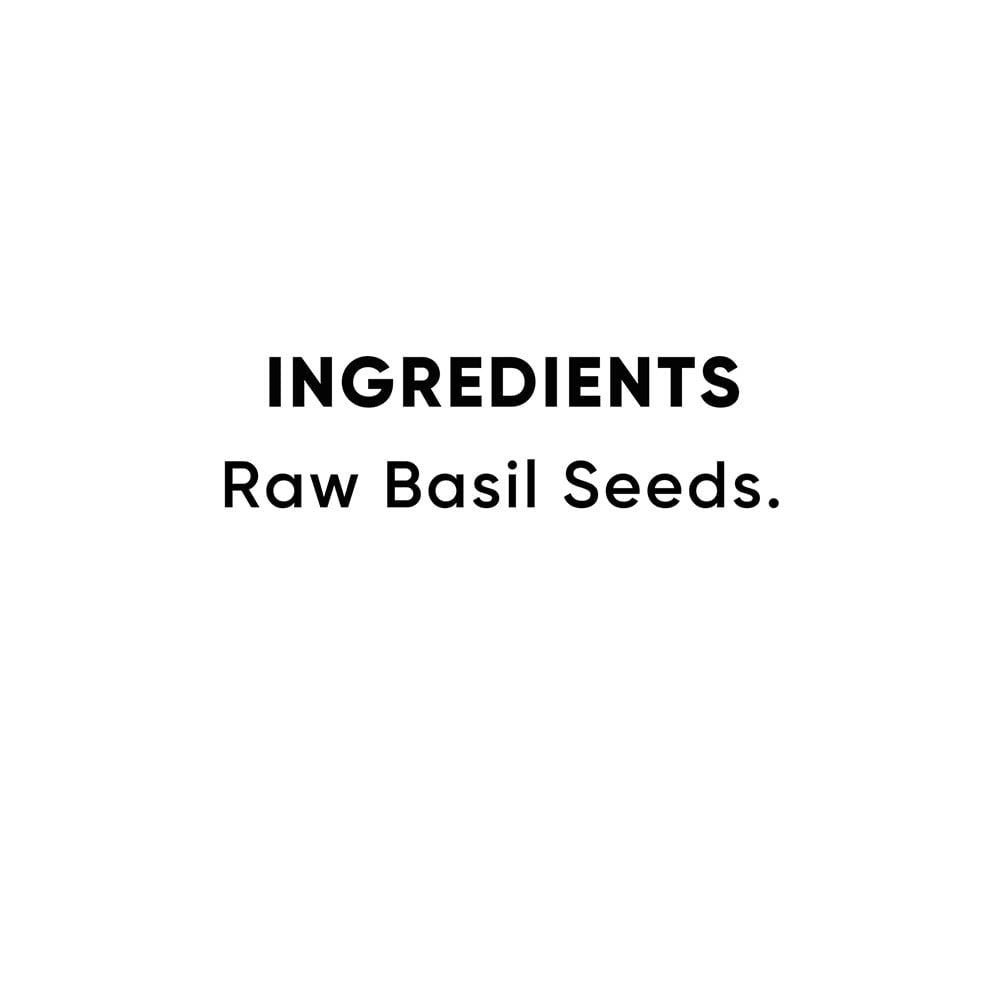 True Elements Basil Seeds / Sabja Seeds (Raw) : 250 g