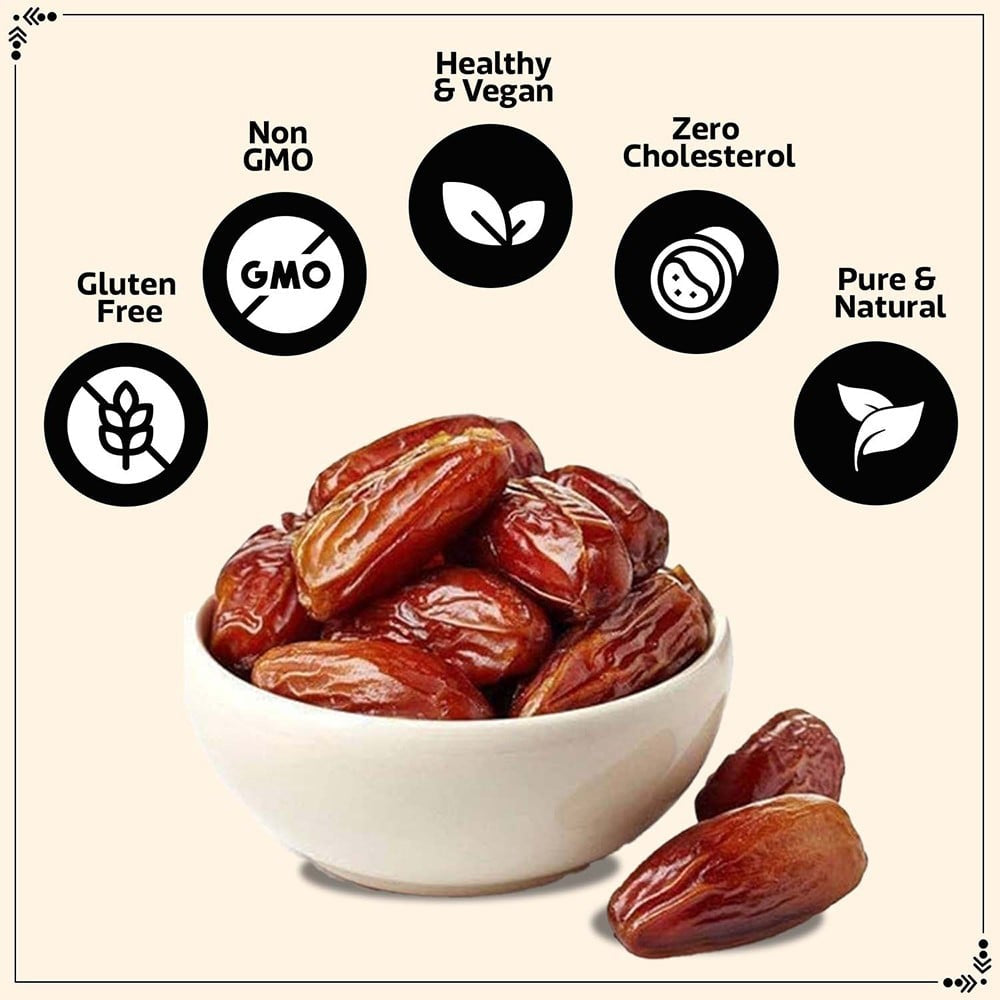 Wonderland Foods Arabian Dates (Khajur) : 250 g