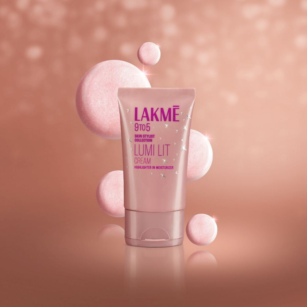 Lakme 9To5 Lumi Lit Strobe Cream (Dewy Rose) : 30 g