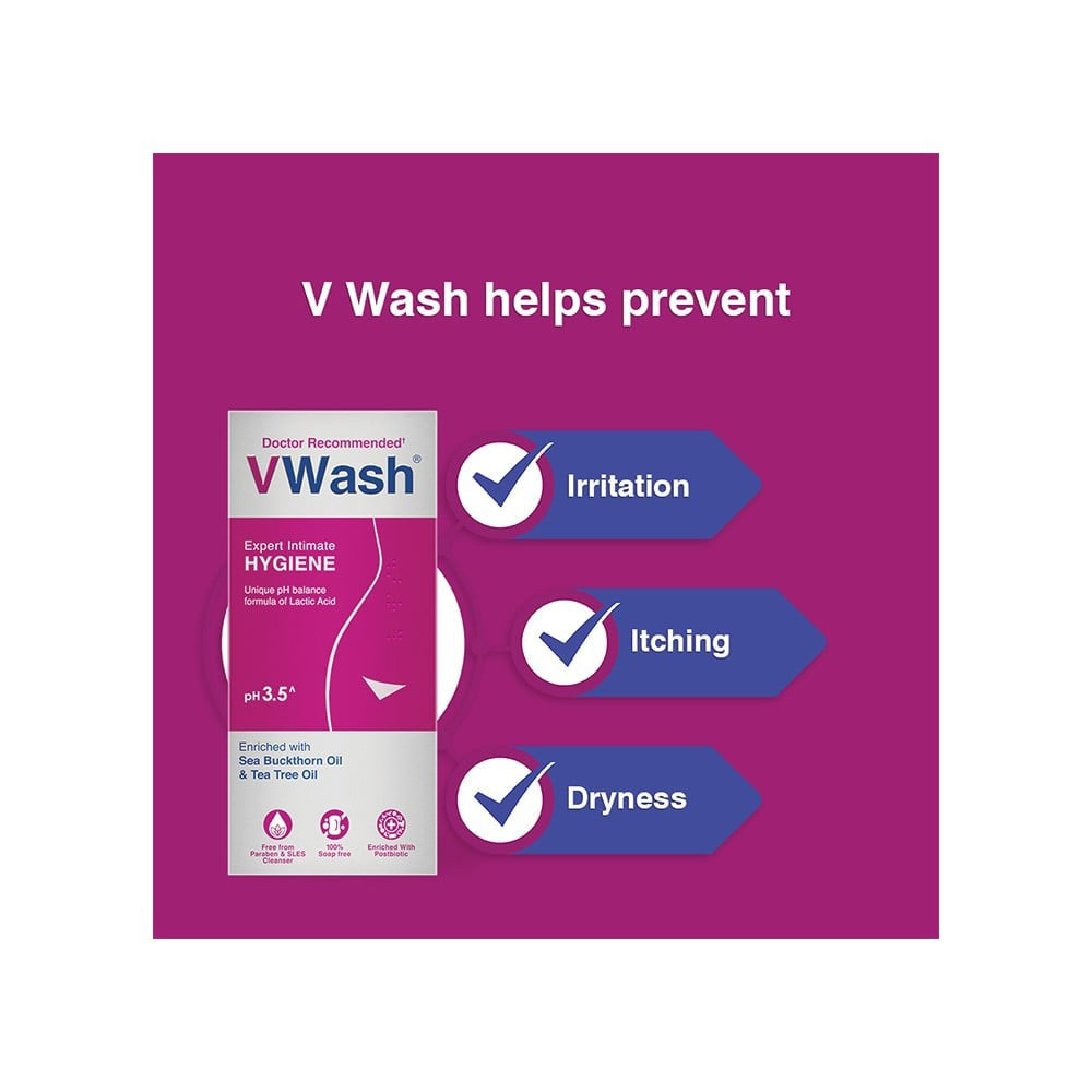 VWash Plus Expert Hygiene Intimate Wash : 200 ml