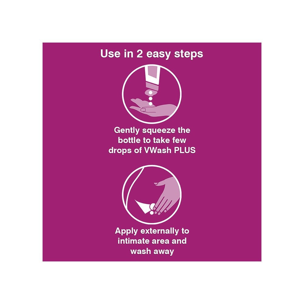 VWash Plus Expert Hygiene Intimate Wash : 200 ml