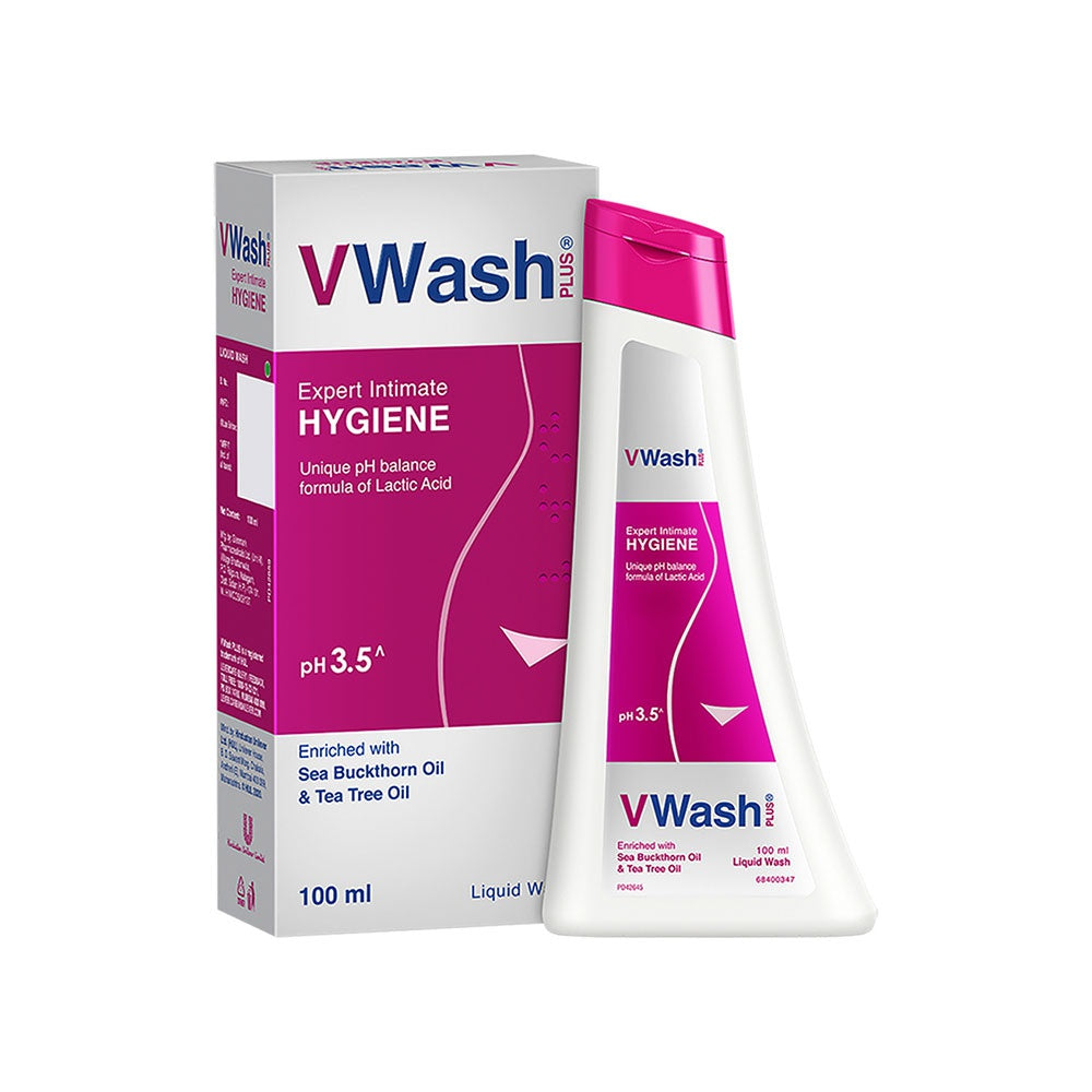 VWash Plus Expert Hygiene Intimate Wash : 100 ml
