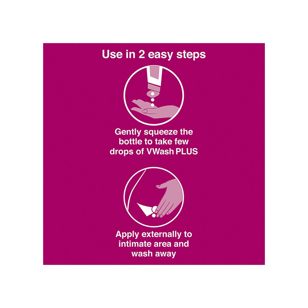 VWash Plus Expert Hygiene Intimate Wash : 100 ml