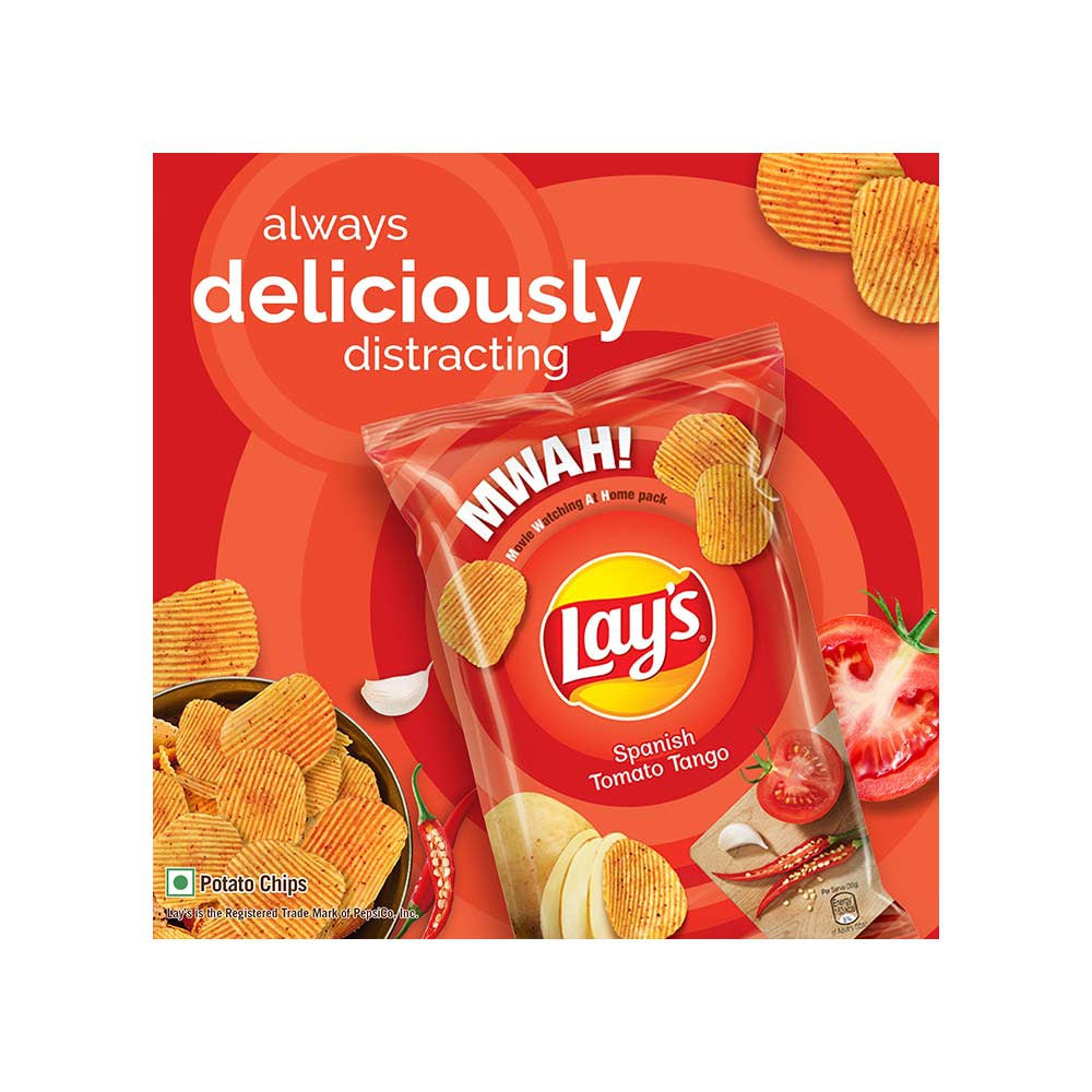 Lay's Spanish Tomato Tango Potato Chips : 48 g