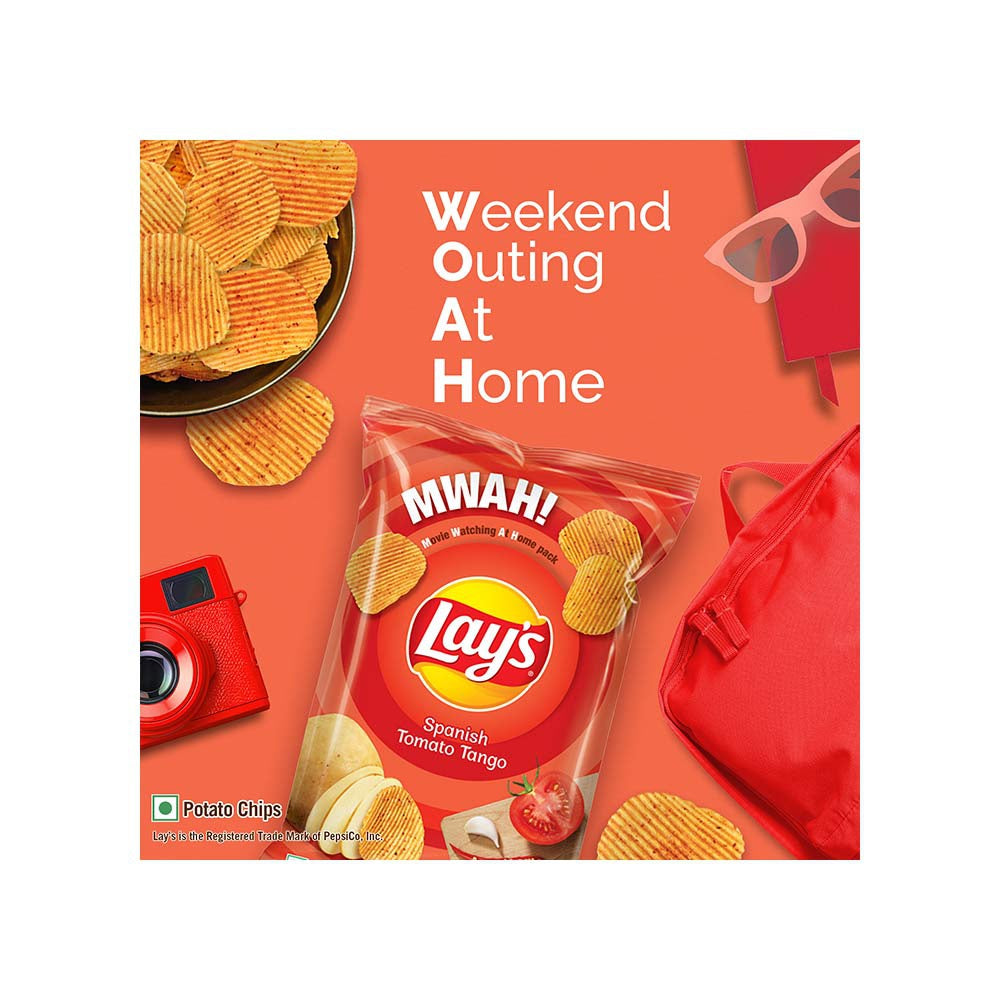 Lay's Spanish Tomato Tango Potato Chips : 48 g
