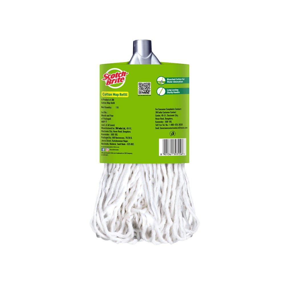 Scotch Brite Cotton Handle Mop (Refill) (Cotton) : 1 unit