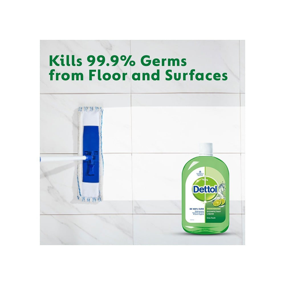 Dettol Lime Fresh Liquid Disinfectant : 550 ml