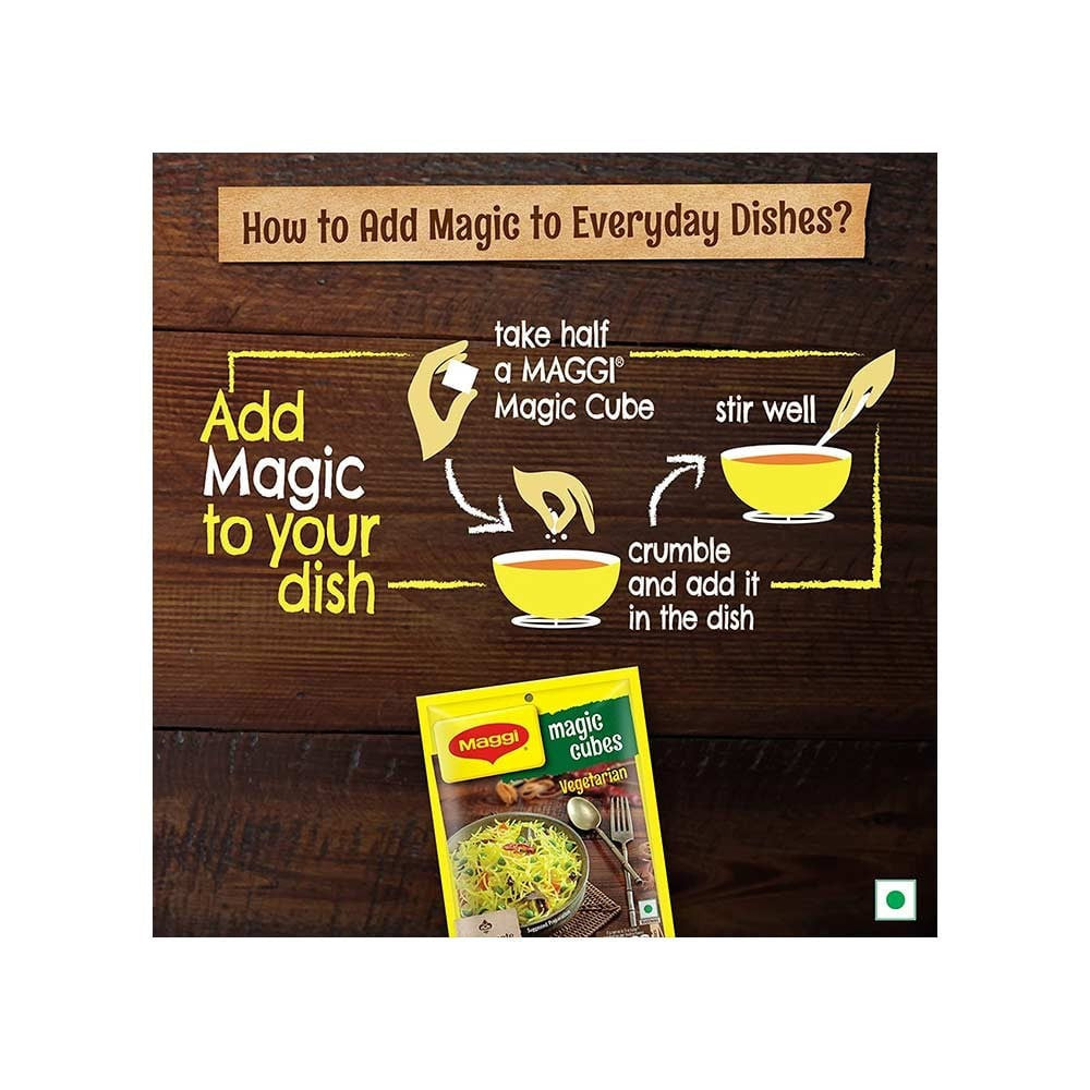 Maggi Magic Cubes-Vegetarian Masala (10 Cubes) : 40 g