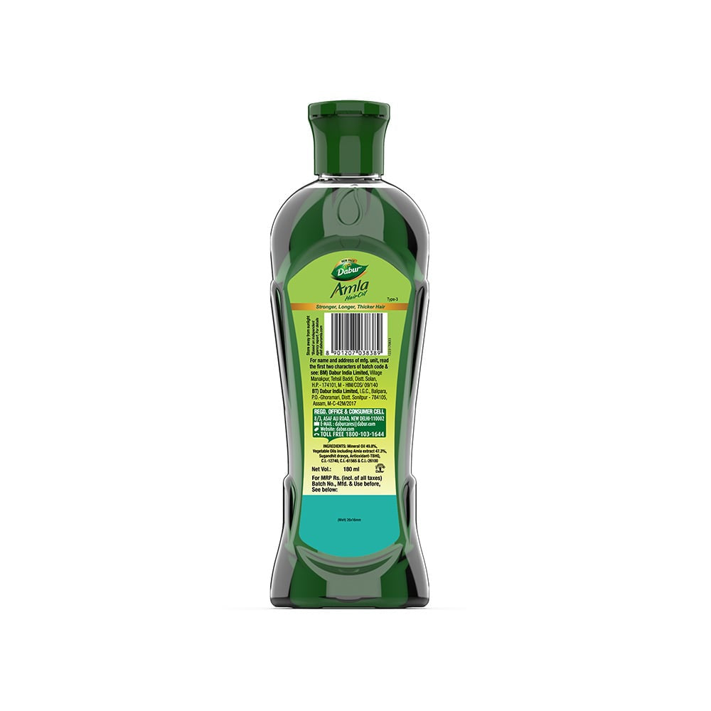 Dabur Amla Hair Oil : 180 ml