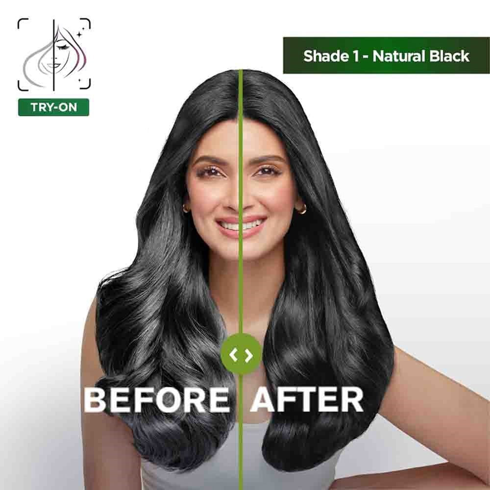 Garnier Color Naturals Hair Colour 70 ml + 60 g (Natural Black)