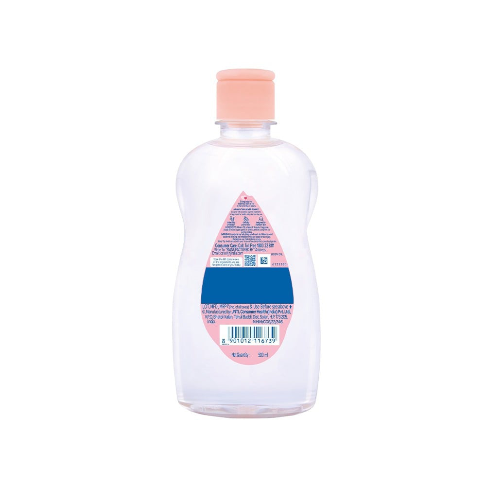 Johnson's Light Baby Massage Oil : 500 ml