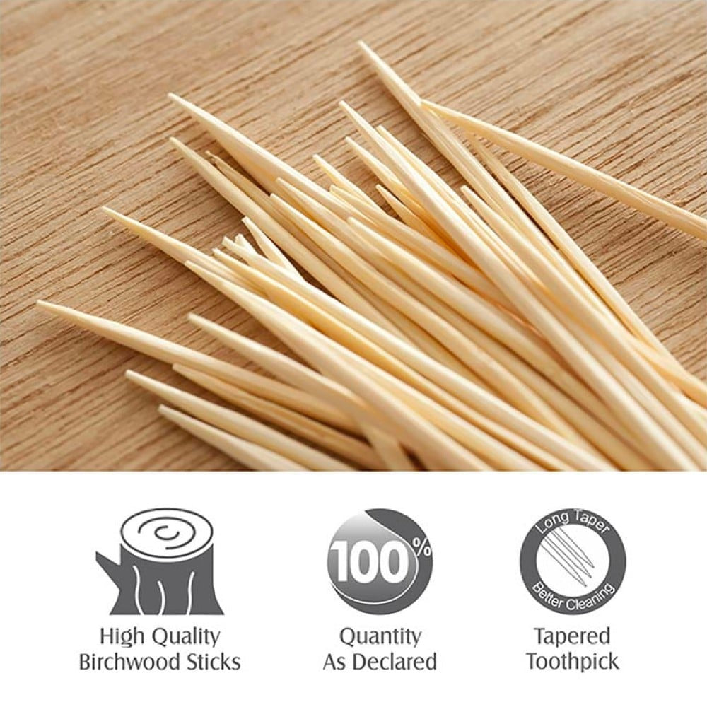 Tulips Wooden Toothpick : 1 pack (250 pieces)