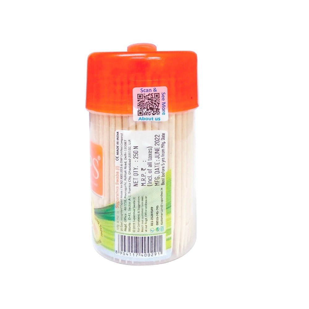 Tulips Wooden Toothpick : 1 pack (250 pieces)