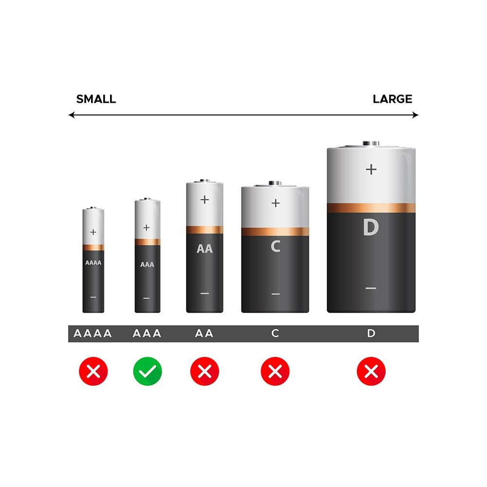 Duracell Ultra AAA Alkaline Battery : 1 pack (4 pieces)