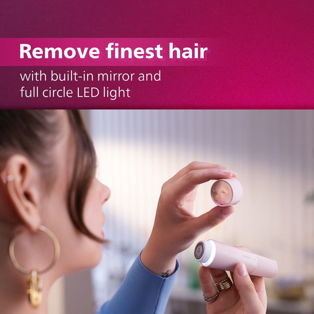 Philips BRR454/00 Cordless Face & Eyebrow Trimmer with Wide Hypoallergenic Head : 1 unit