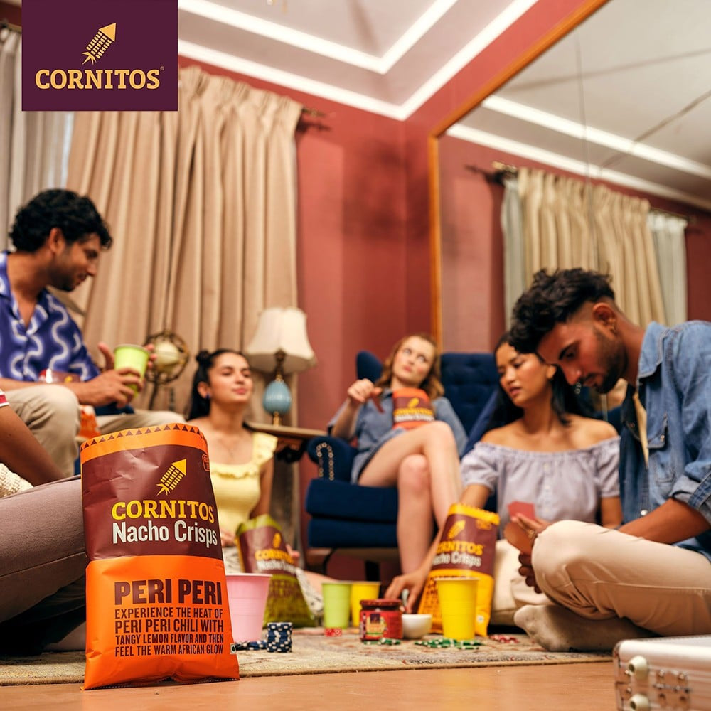 Cornitos Peri Peri Nachos - Pack of 2 : 2 x 150 g