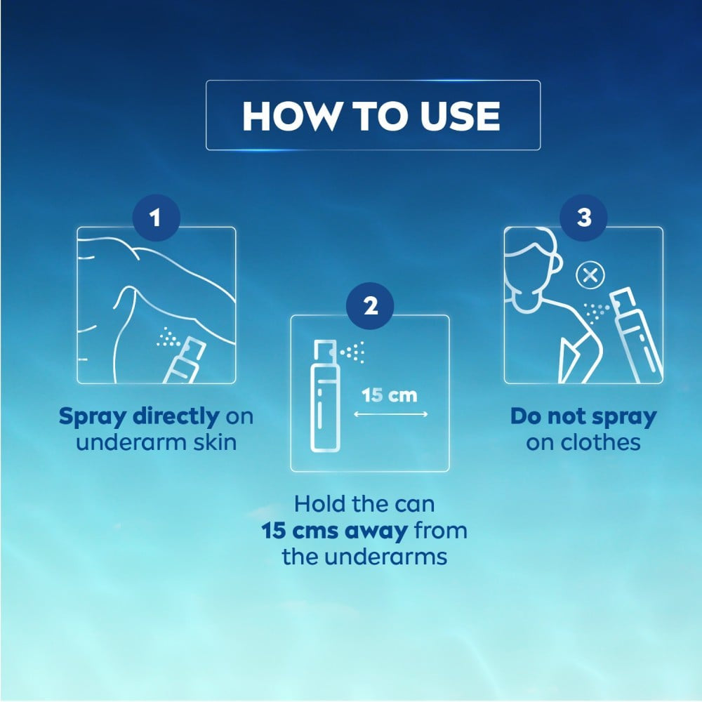 Nivea Men Fresh Ocean Men's Deodorant - Pack of 2 : 2 x 150 ml