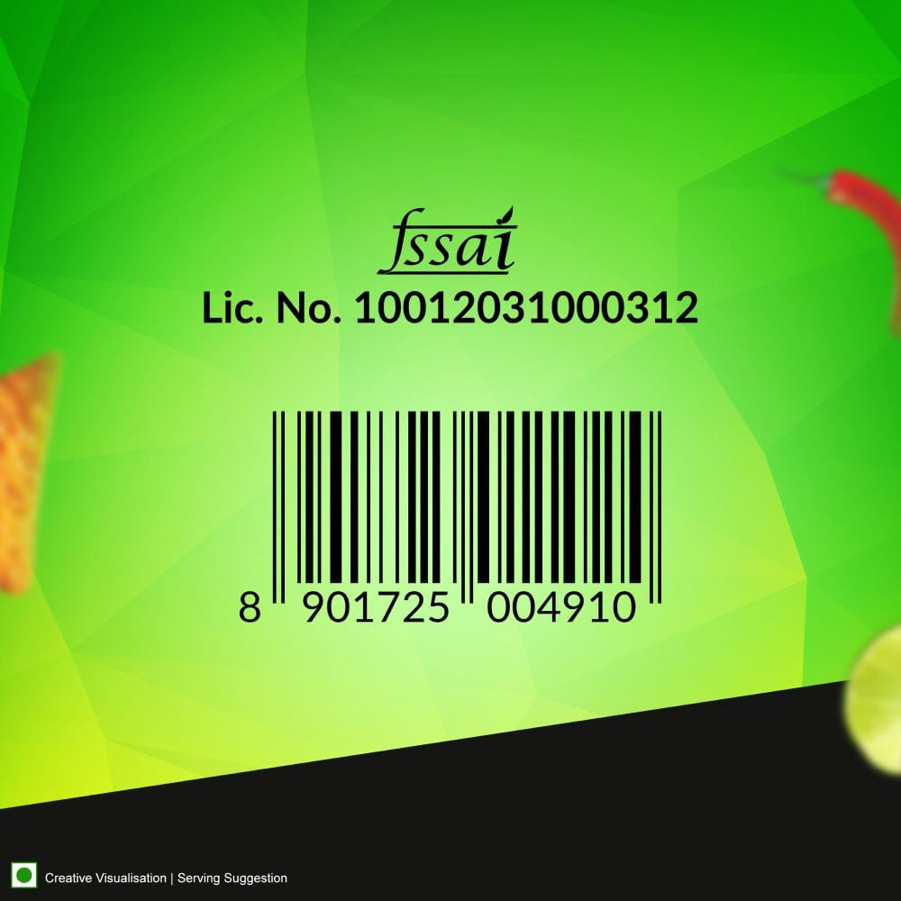 Bingo Chilli Limon Nachos - Pack of 2 : 2 x 82 g