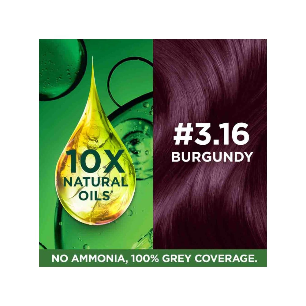 Garnier Color Naturals Nourishing Permanent Hair Colour (Burgundy) : 65 g