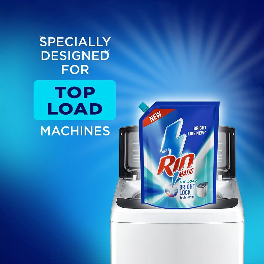 Rin Top Load Liquid Detergent : 2 ltr