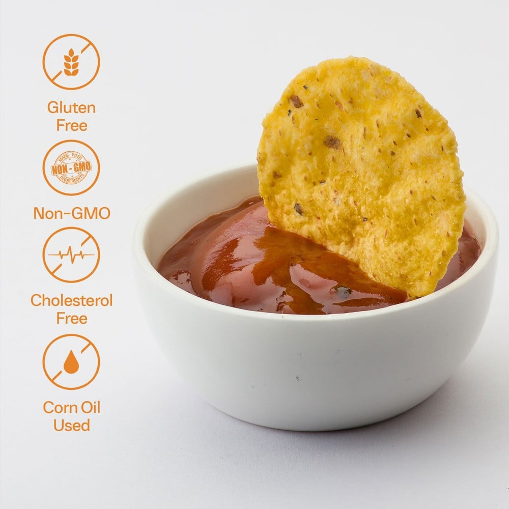 Cornitos Crisps Peri Peri Nachos & Salsa Dip : 75 g