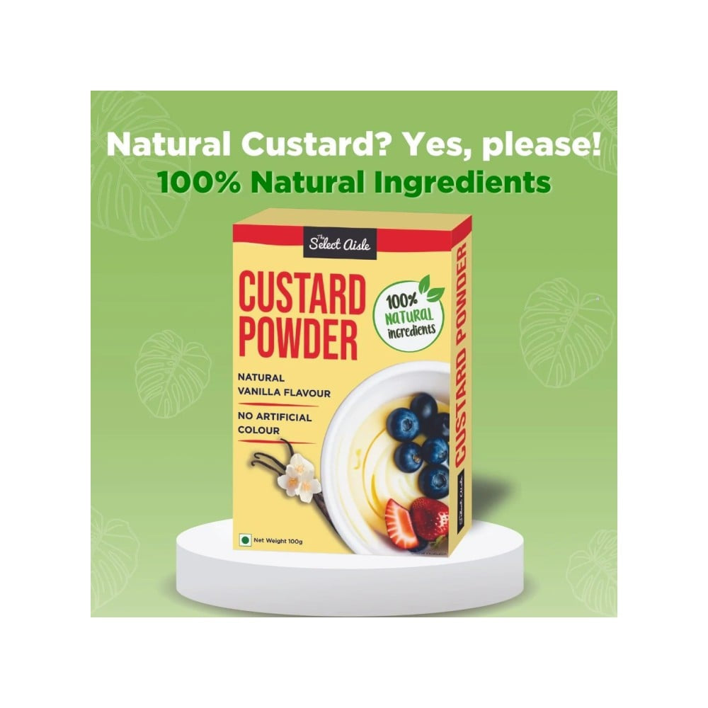 The Select Aisle Natural Vanilla Custard Powder : 100 g