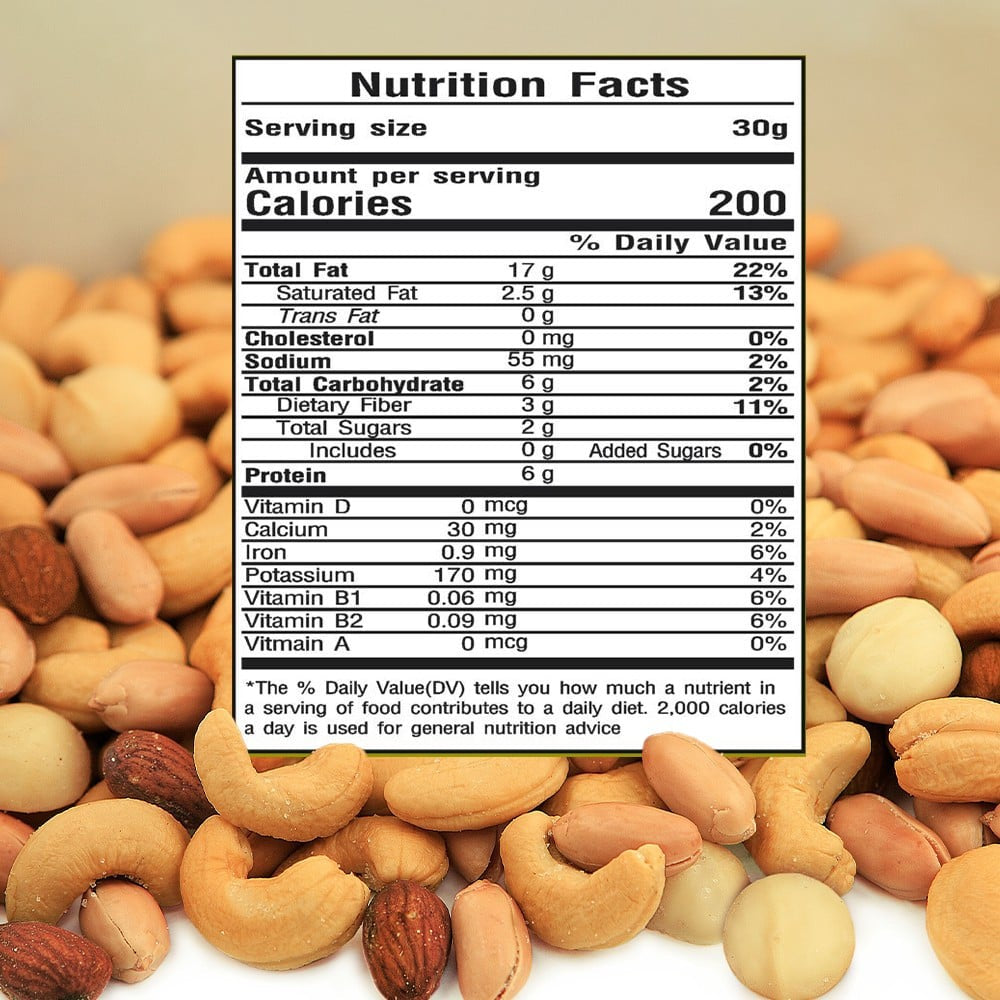 Tong Garden Salted Cocktail Nut Mix : 140 g