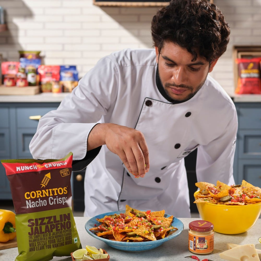 Cornitos Sizzlin Jalapeno Nachos : 75 g