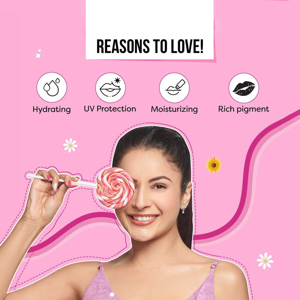SUGAR POP Nourishing Tinted Lip Balm (Plum 07) : 4.5 g