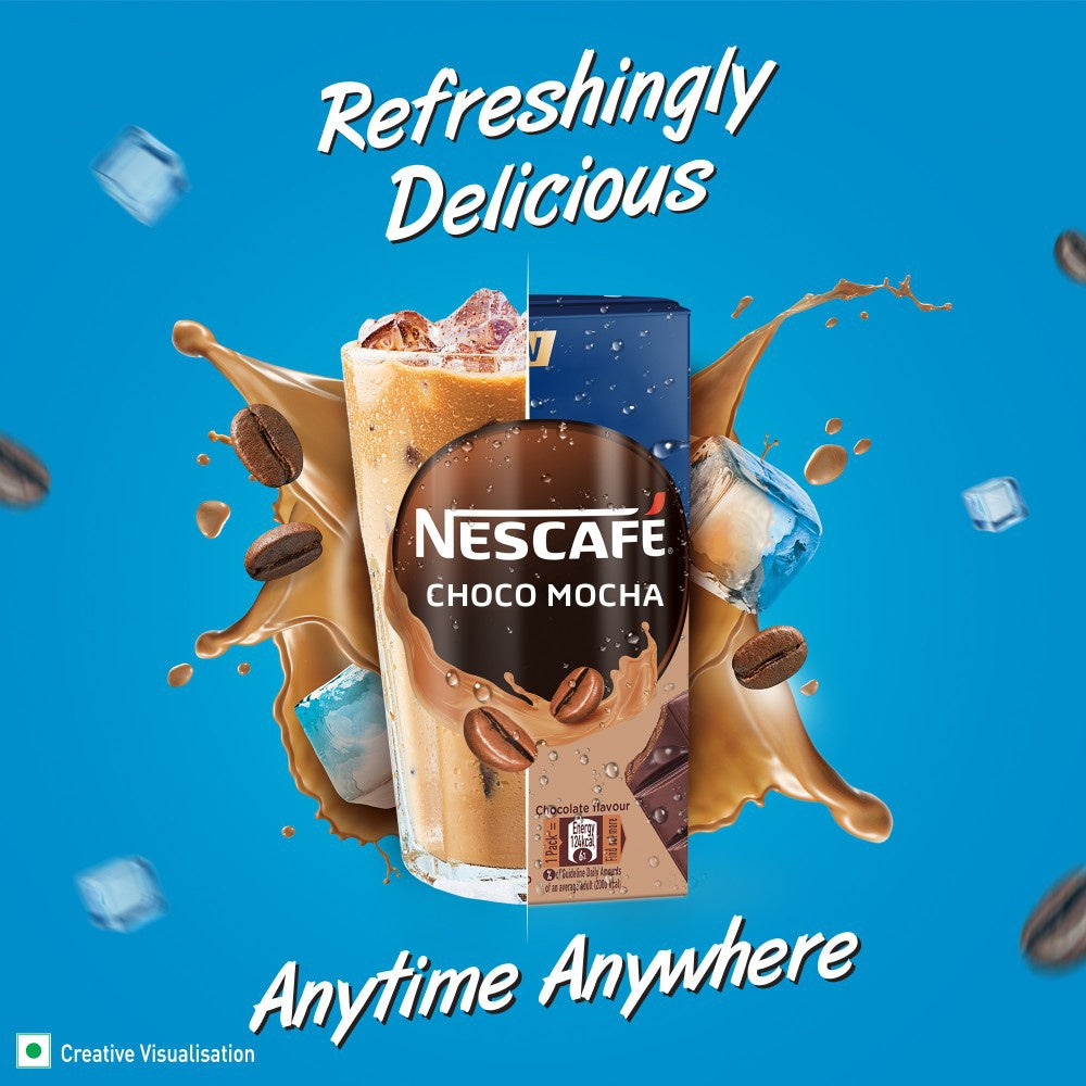 Nescafe Ready to Drink Choco Mocha Flavoured Milk : 180 ml