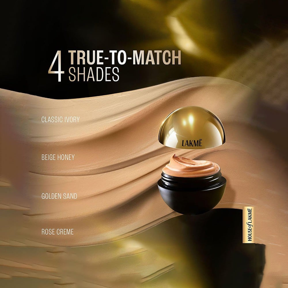 Lakme Xtraordin Airy Mattreal Mousse Mini Foundation (Golden Medium) : 1 unit