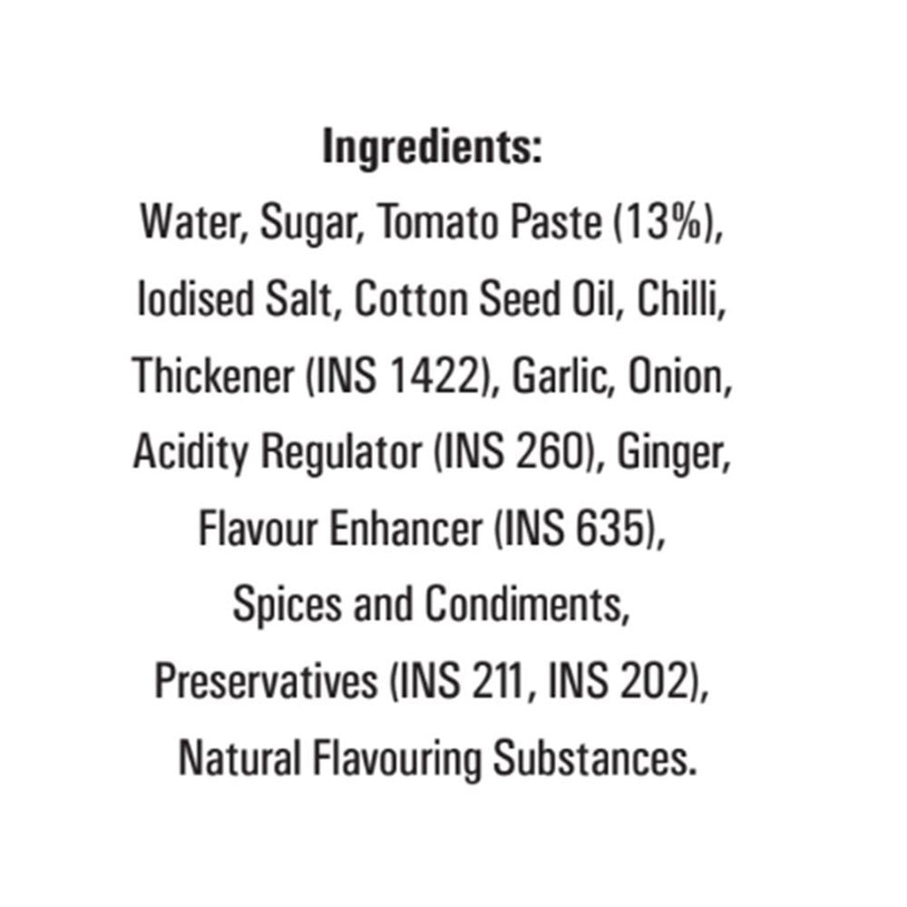 Ching's Secret Schezwan & Tomato Sauce Ketchup : 485 g