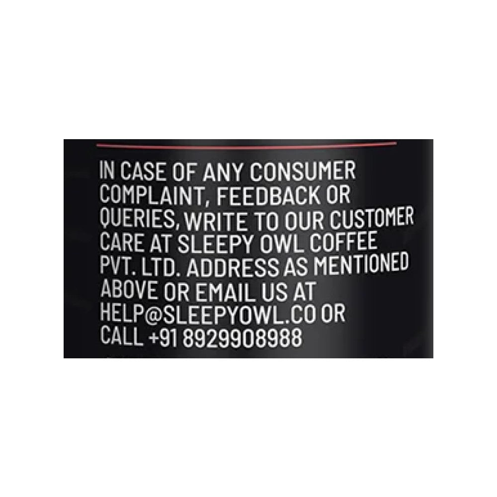 Sleepy Owl Cold Brew Coffee : 230 ml