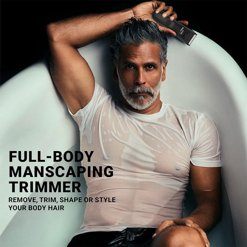 Zlade Ballistic Lite Waterproof Male Body Trimmer (Black) : 1 unit