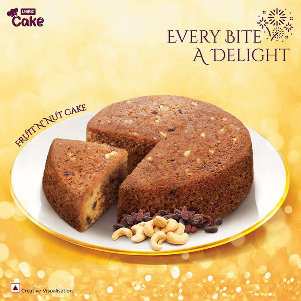 Unibic Fruit N' Nut Pound Cake : 220 g
