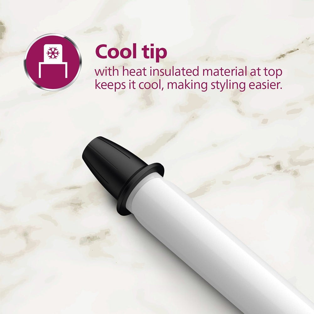 Philips BHB862/00 Hair Curler with 16mm Barrel (Black, 30W) : 1 unit