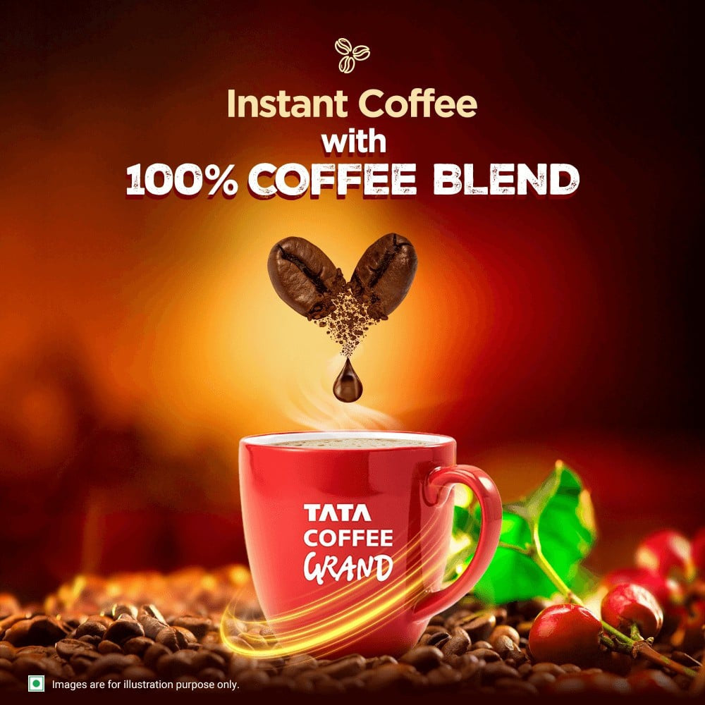 Tata Coffee Grand Premium Instant Coffee : 90 g