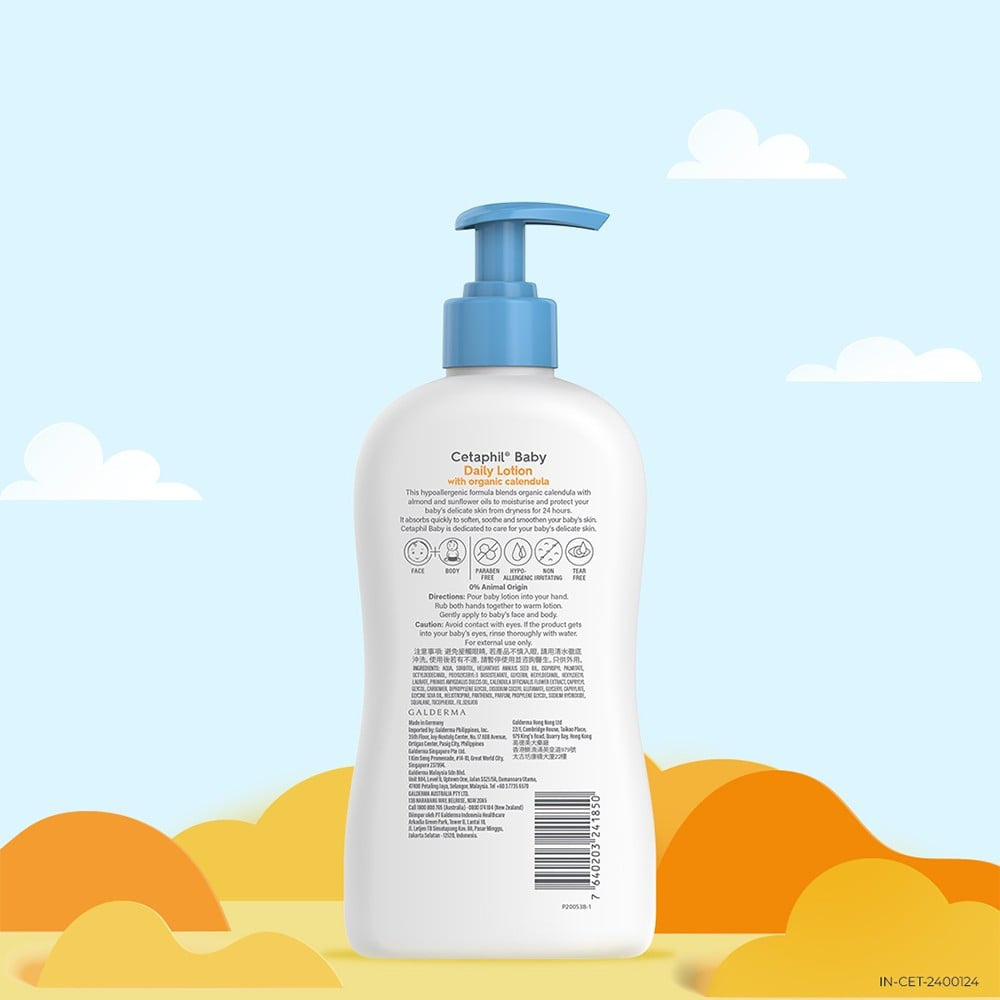 Cetaphil Daily Baby Lotion with Organic Calendula : 400 ml