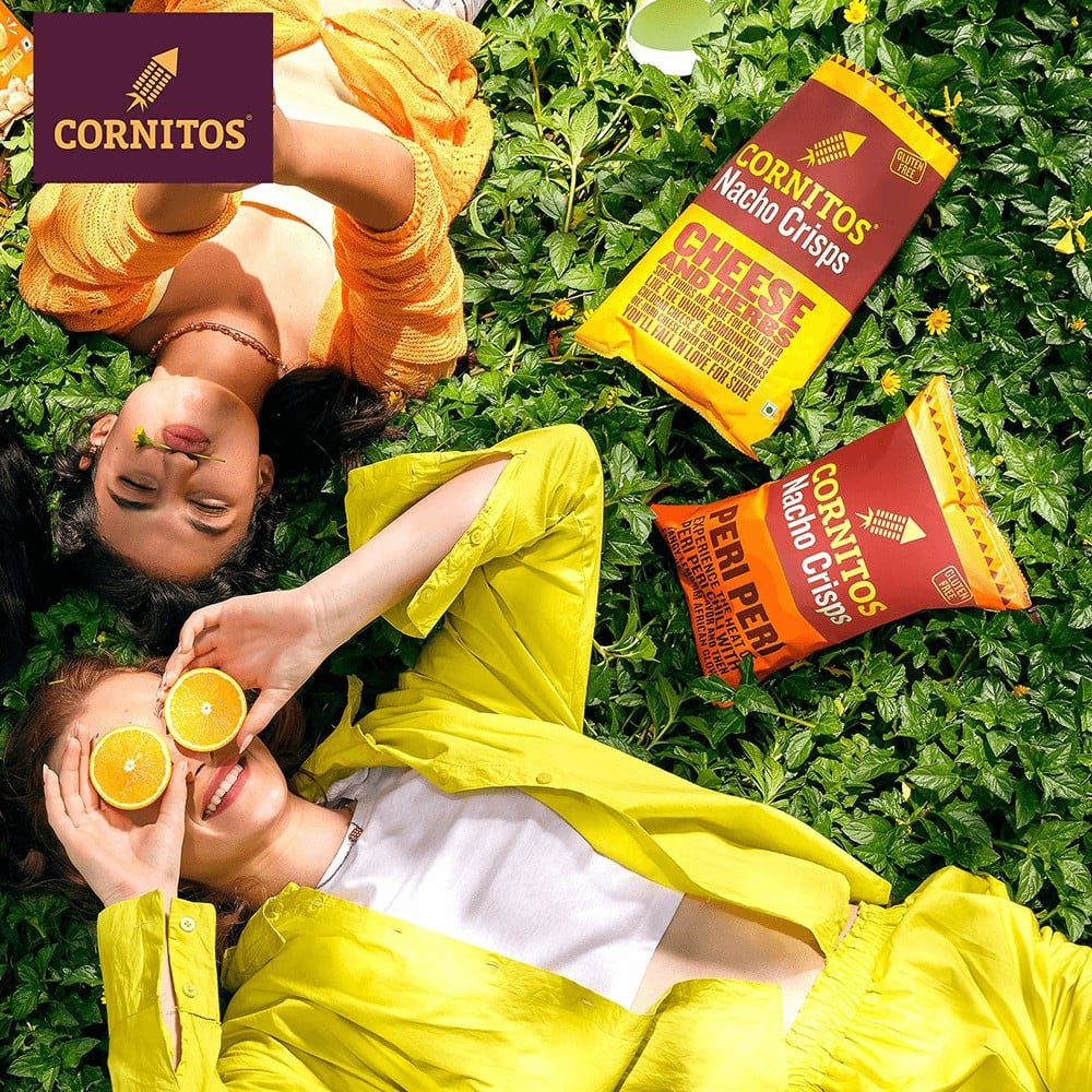 Cornitos Peri Peri Nachos - Pack of 2 : 2 x 150 g