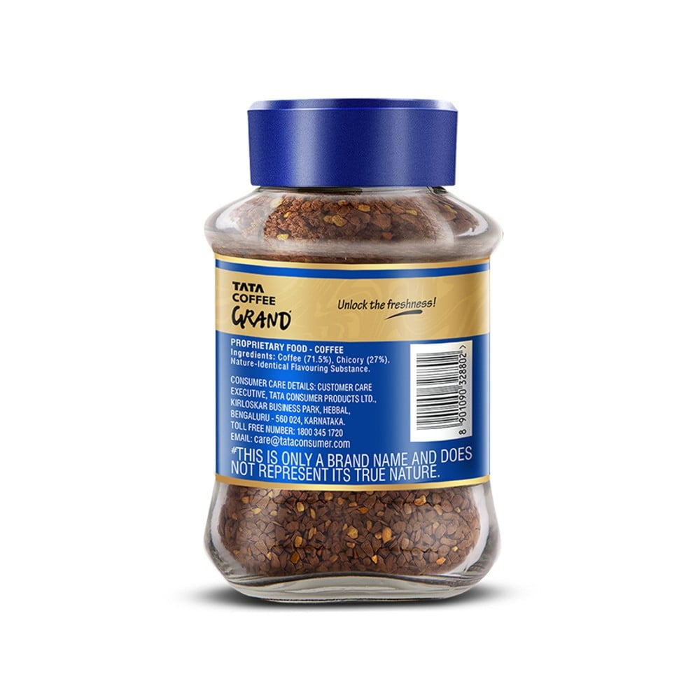 Tata Coffee Grand Classic Strong Instant Coffee : 90 g