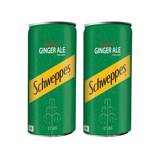 Schweppes Ginger Ale - Pack of 2 : 2 x 300 ml