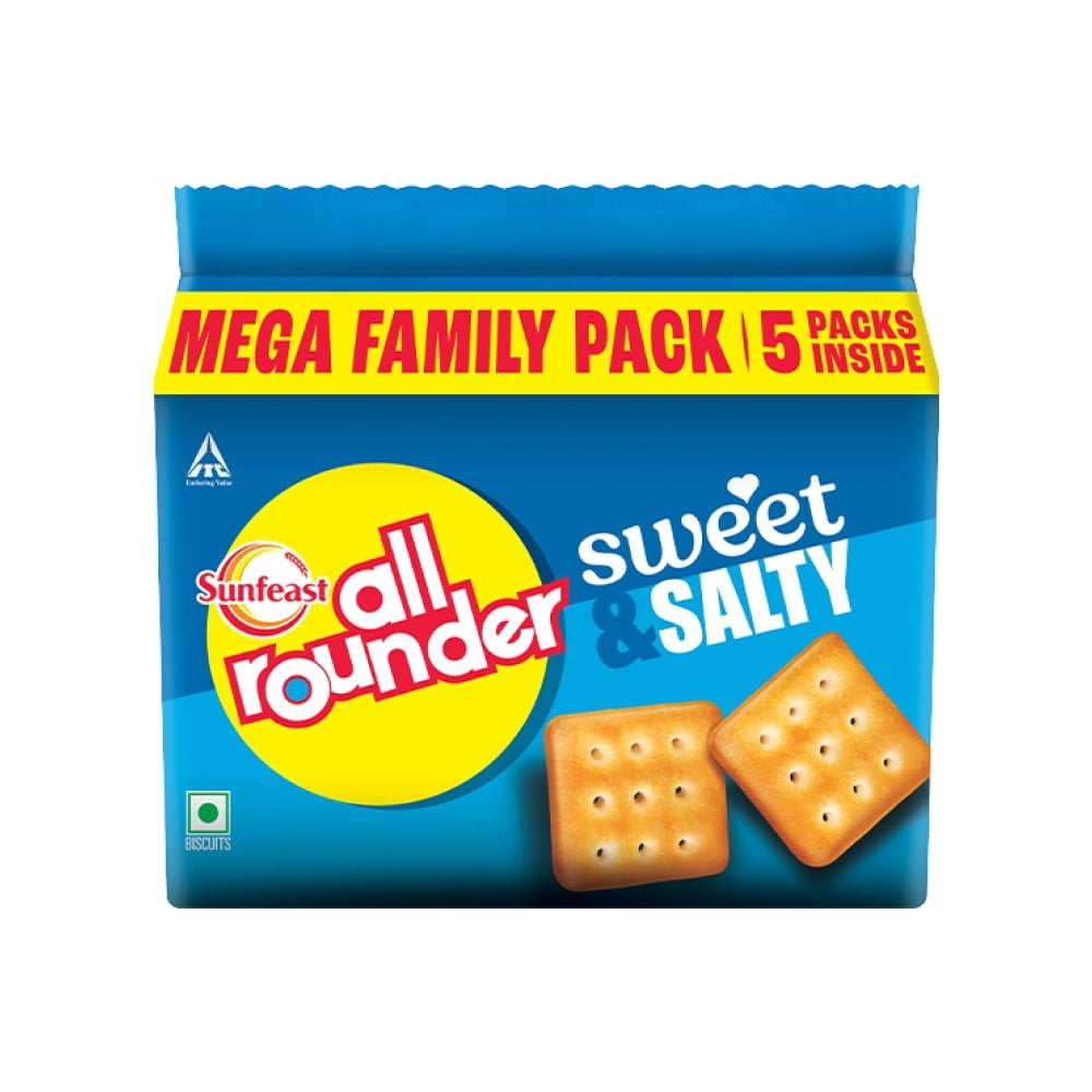 Sunfeast All Rounder Sweet & Salty Biscuit : 342 g