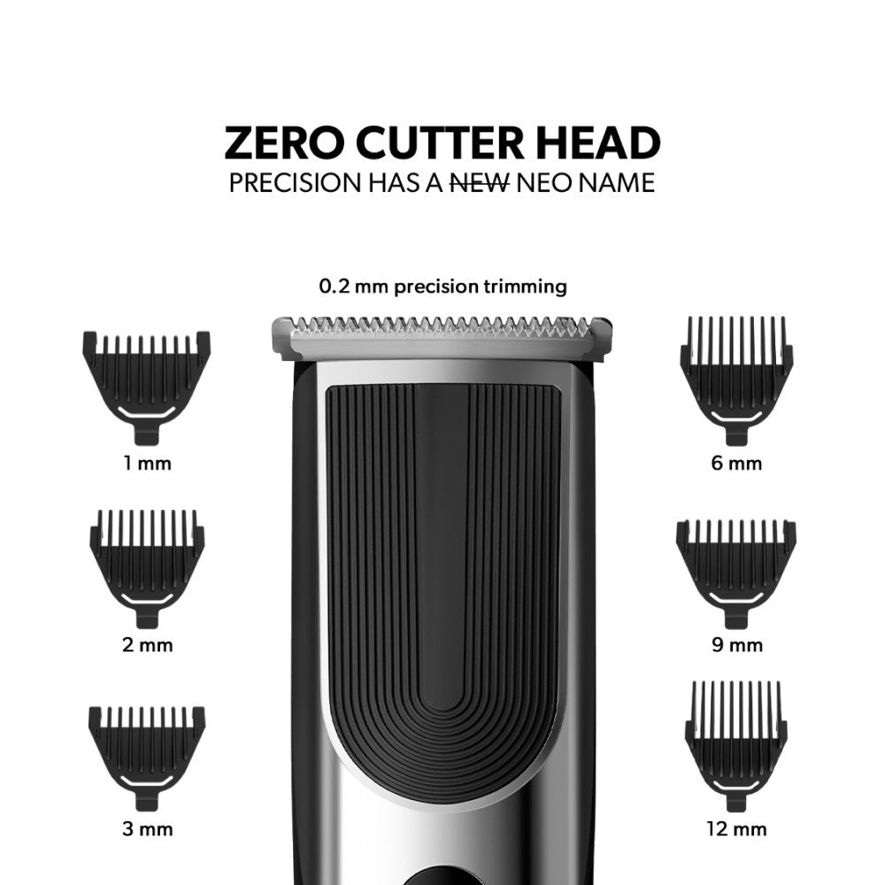 Zlade Ballistic Neo 10-in-1 Multi Grooming Kit for Men (Black) : 1 unit