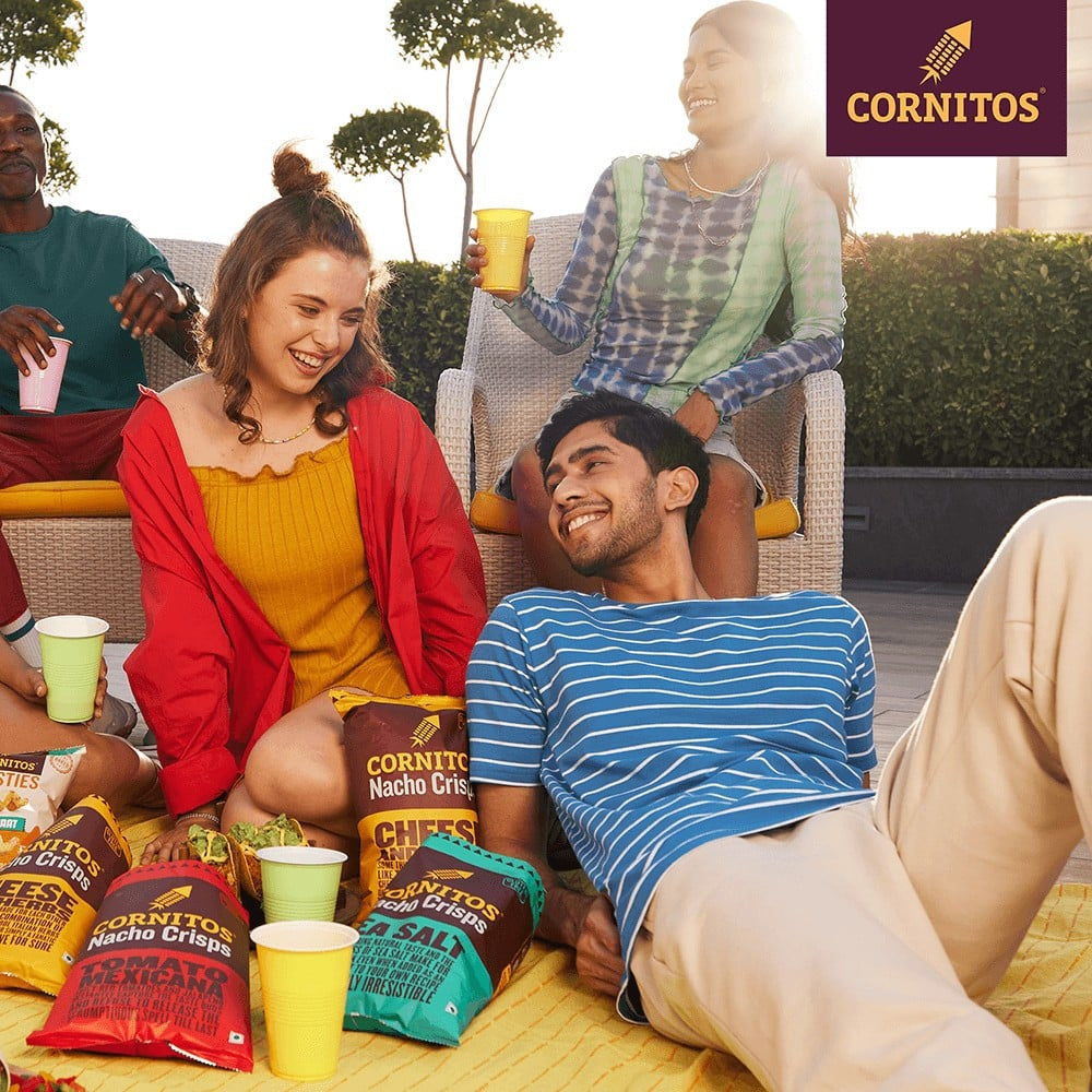 Cornitos Nachos Crisps & Dip Combo - Pack of 3 : 3 x 3 x 30 g + 1 unit