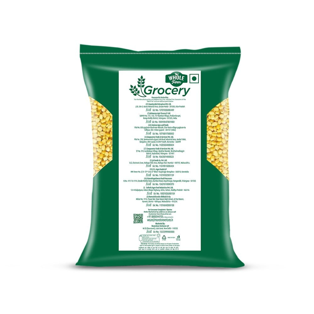 Whole Farm Grocery Moong Dal (Dhuli) : 500 g