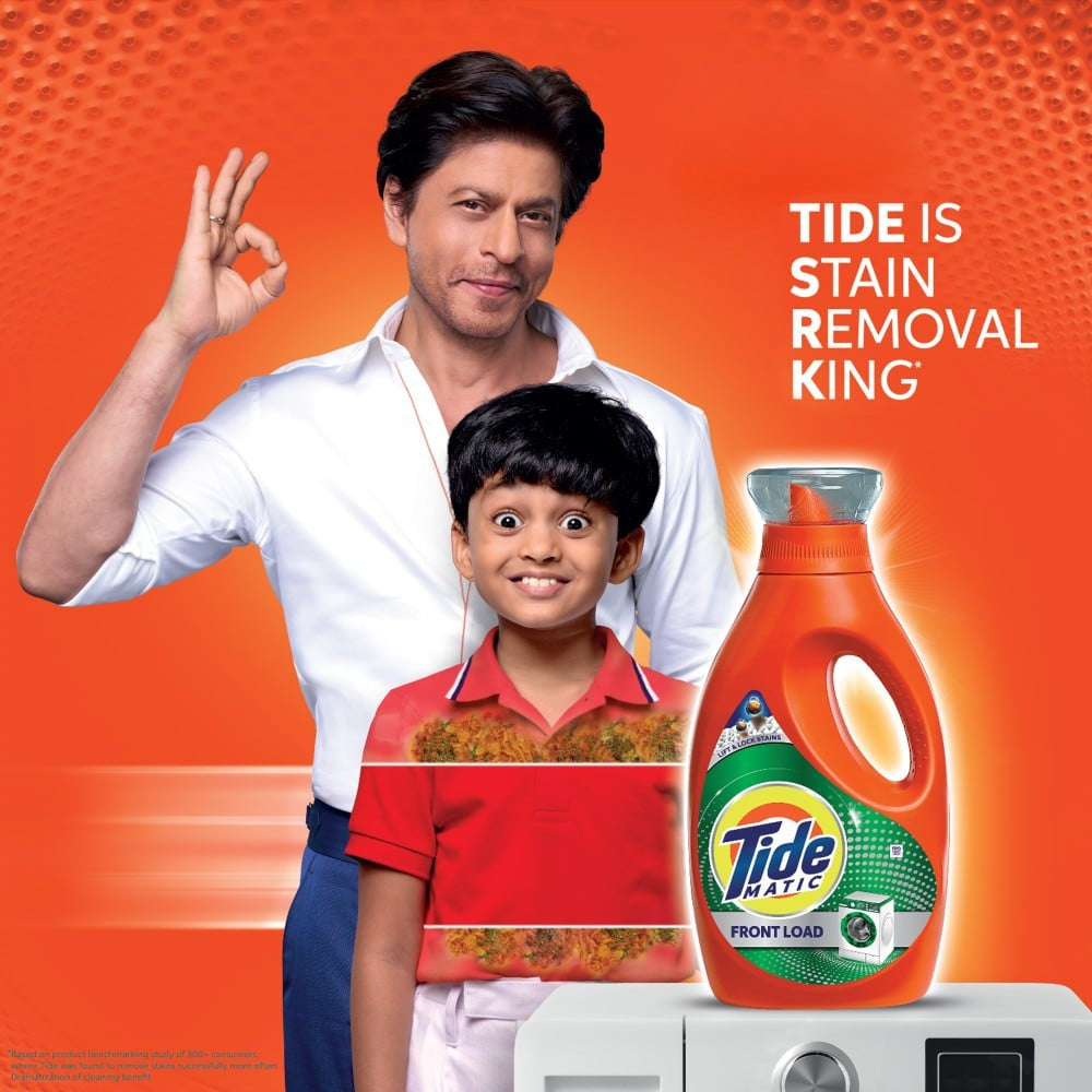 Tide Matic Front Load Liquid Detergent - Front Load : 3.2 ltr
