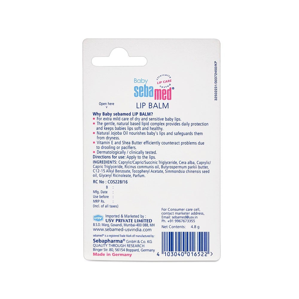 Sebamed Baby Lip Balm : 4.8 g